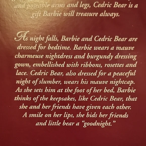 Victorian Barbie Doll with Purple Dress - Picture 3 of 12